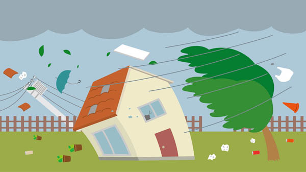 火災保険・風災（台風・竜巻）の必要性！風災の補償範囲と雨漏りとの関係